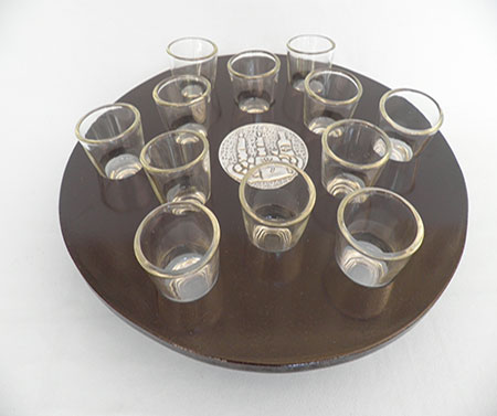 12-glass Holder Round