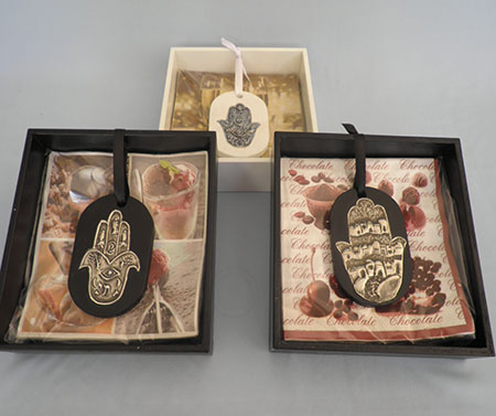Serviette box holder - Hamsa
