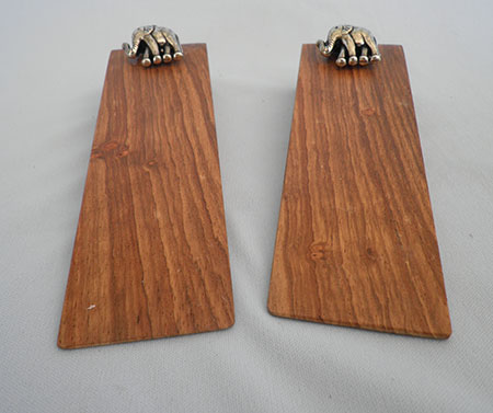 Wooden door stop